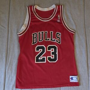 Vintage 90s Michael Jordan Chicago Bulls Champion Jersey 44